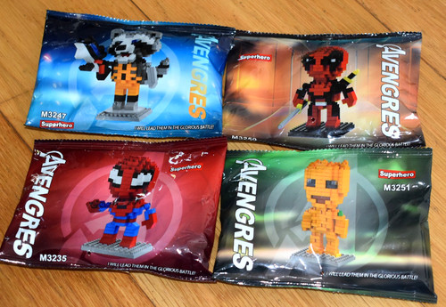 Superhero nano block loz - superhero,