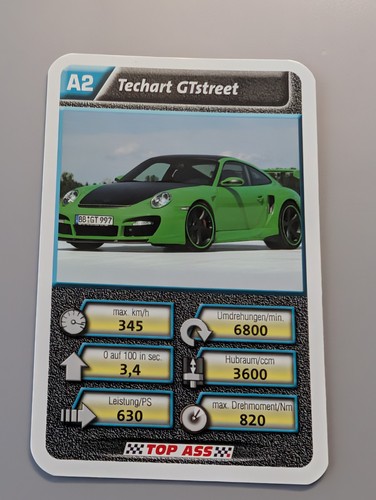 Techart gtstreet single card - gtstreet,