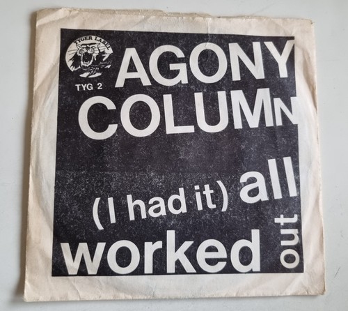 Agony column all - column.,