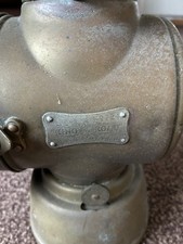 ANTIQUE BRASS VINTAGE CAR LAMP