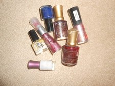 NAIL POLISH JOB LOT - PART-USED