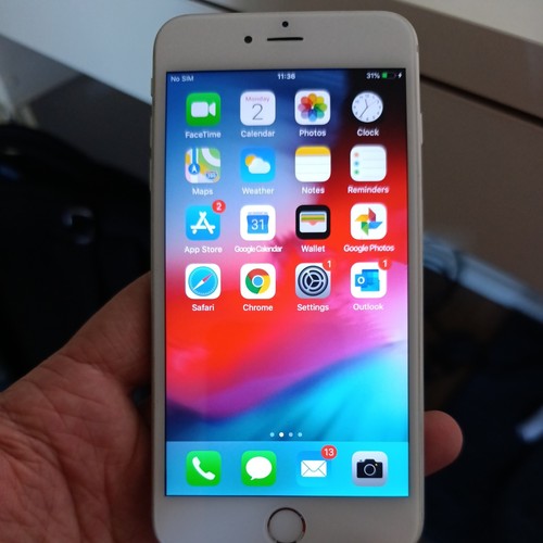 Iphone plus silver - 6,