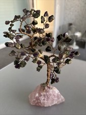 23cm high Chakra tree of life - crystal healing - gemstones - home decor gift