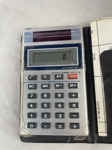 Vintage casio calculator - casio,