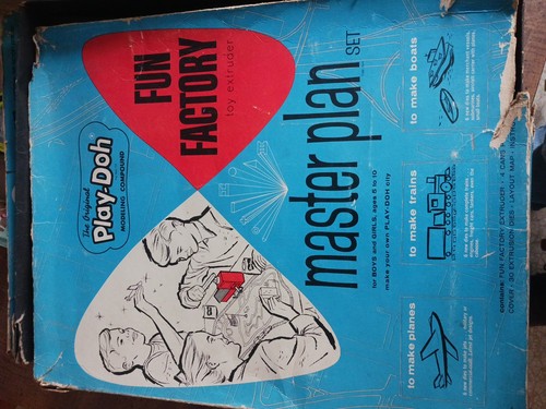 Vintage 1962 play doh - 1962, modeling