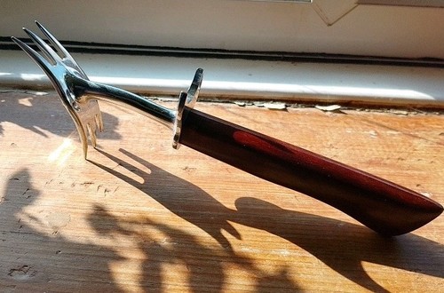 Vintage double edged carving - vintage,