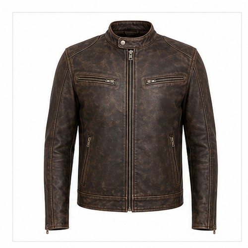 Men distressed brown genuine - men's,