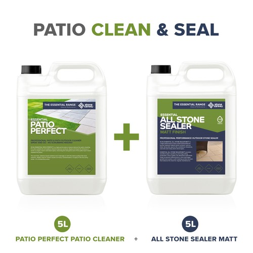 Patio cleaner paving sealer - cleaner,
