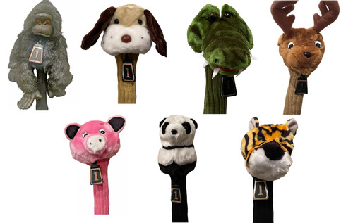 Golf headcover novelty animal - golf,