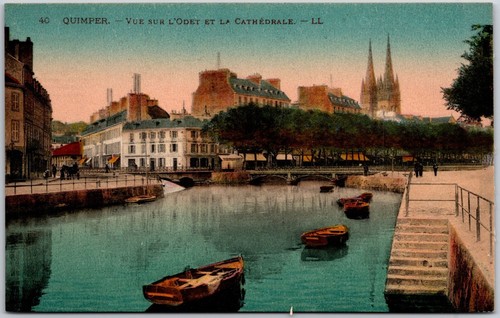 Quimper vue sur odet - vue,
