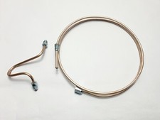 2× Rear Nearly Side Brake Pipes For Ford Fiesta MK5 From 2002-2008/FREE DELIVER