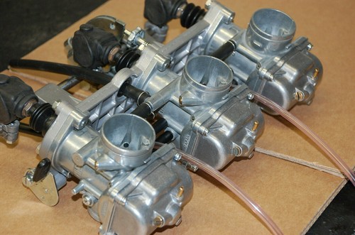 Suzuki 380 restored - restored, carbs