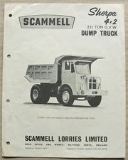 SCAMMELL SHERPA 4x2 22 ½ TON