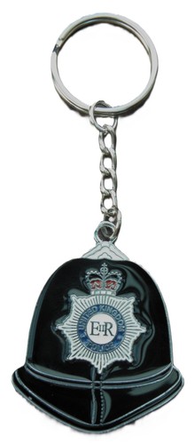 Police helmet hat key - police,
