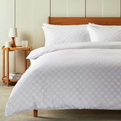 Habitat cotton clipped dot - clipped,