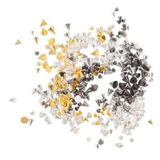  2 Boxes Rivet Nail Art Accessories Charms Small Rivets Decorative Spike Nails