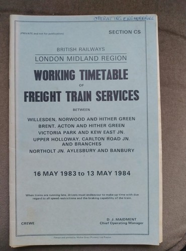 1983 working time - (lmr),