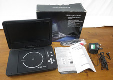 Wharfedale 9 inch Portable DVD Player Rechargeable Black PDO8900 for DVD + CD