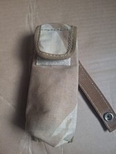 British Military Issue Desert DPM Camouflage MOLLE Webbing Vest Torch Pouch