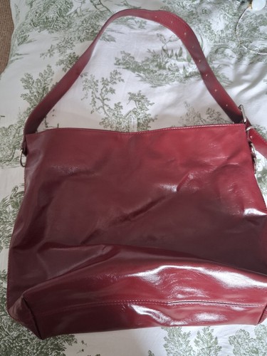 Stradivarius leather shoulder - leather,