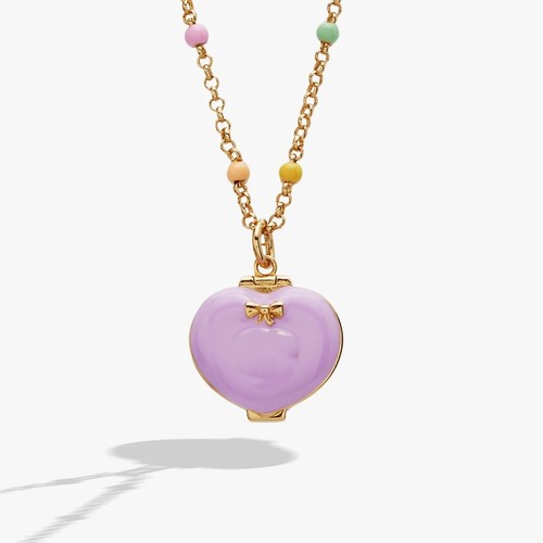 Openable heart shaped enamel - shaped,