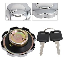 Aluminum Alloy Motorcycle Locking Fuel Cap ATV Gas Fuel Tank Cap Cover Oil-Tank