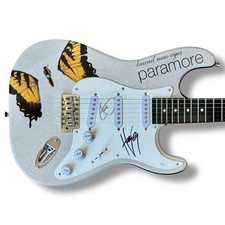 Paramore Signed Guitar Custom
