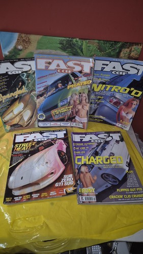 Fast car magazine bundle job - magazine,