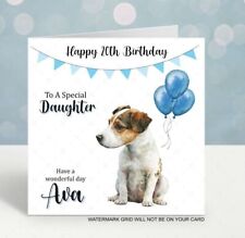 personalised  birthday card