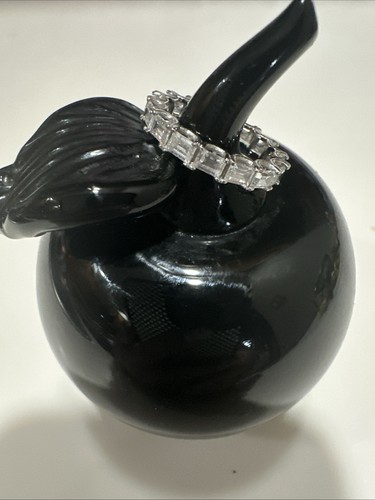 White gold diamonique cz - 14,