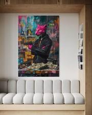 Pink Panther Canvas Picture