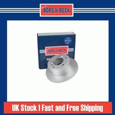 2x Brake Discs Solid For Mercedes Sprinter 903 308D Borg & Beck 9024230112