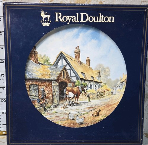 Royal doulton plate - royal, village