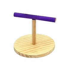 Bird Training Stand Solid Wood