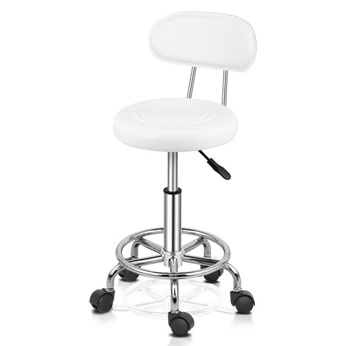Leather backrest round - leather,