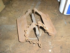 Vintage flat belt joining tool. Alligator.