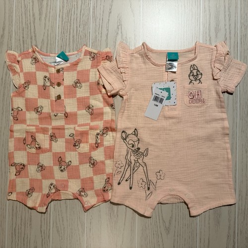Disney baby 2pc romper - baby,