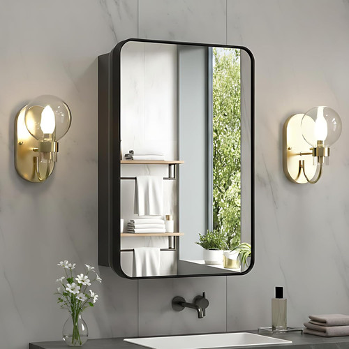 Brushed brass 17x25 - brushed,