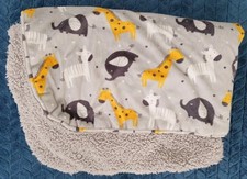 Grey Yellow Safari Fleece