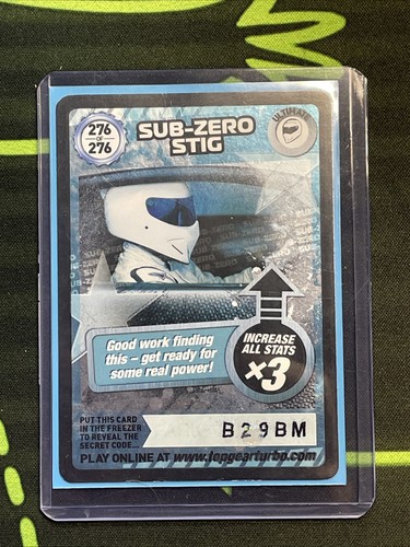 Sub zero stig - sub,