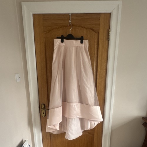 Coast pink satin asymmetric - coast,