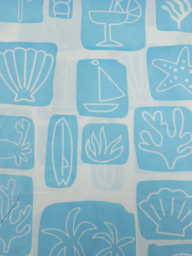 Light blue beach - light, tiles