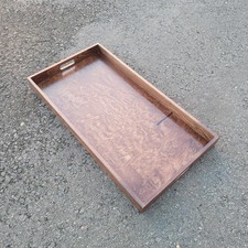 Large Wooden Serving Tray 75 cm x 40 cm x 6 cm in Brown Color (4)