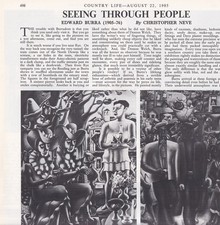 THE PAINTINGS OF EDWARD BURRA