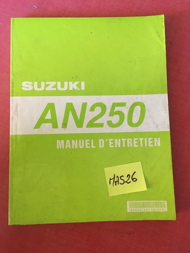 Suzuki an250w 1998 - an250w,