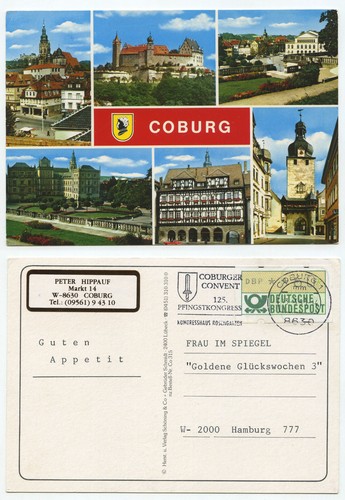 20434 coburg postcard - -,