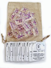 Futhark Handmade Resin Runes