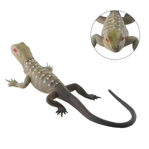 Soft rubber lizard figure - figure, zoo