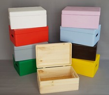 Wooden Box Souvenirs Trunk