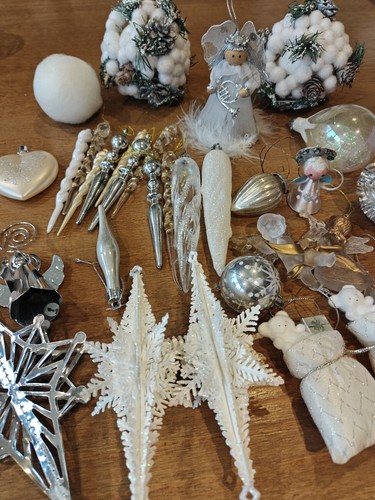 Vintage christmas ornaments - christmas,